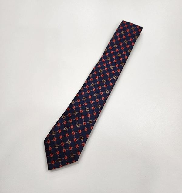 구* 애니멀 실크 넥타이