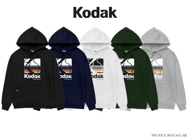 코* 빅로고 후드 기모티셔츠 108