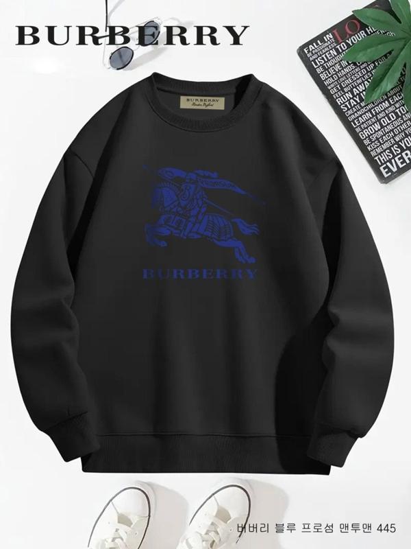 버** 블루 프로섬 기모맨투맨 445