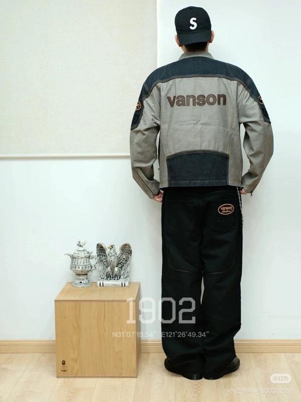 슈** 밴슨 콜라보 라이더 자켓