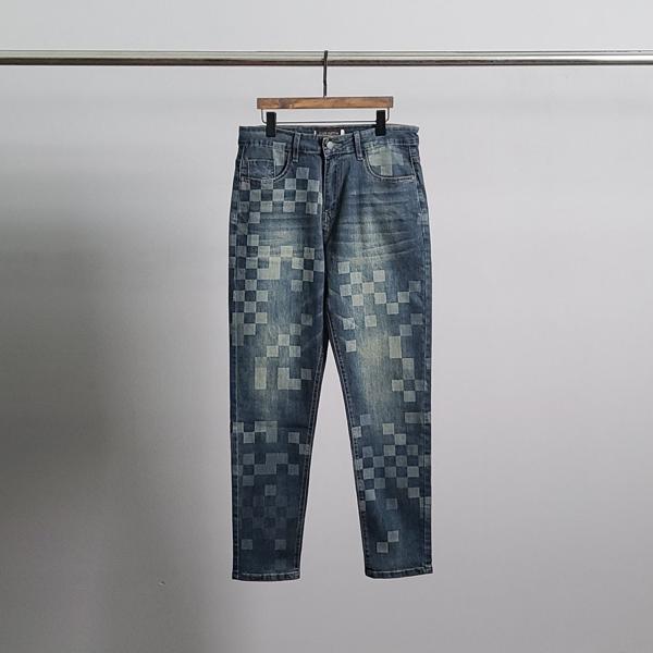 루* 멀티모노 워싱 청바지