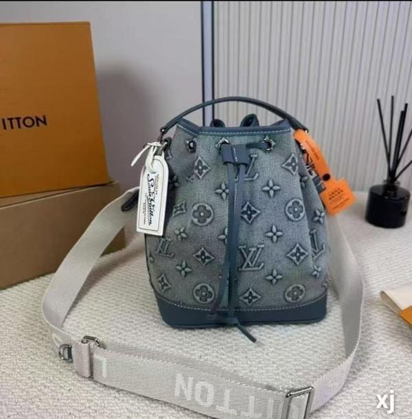 루* 데님 복조리백