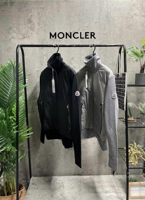 울캐시 덕다운 니트 패딩 자켓