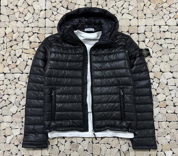 스* 와펜포인트 후드 경량패딩