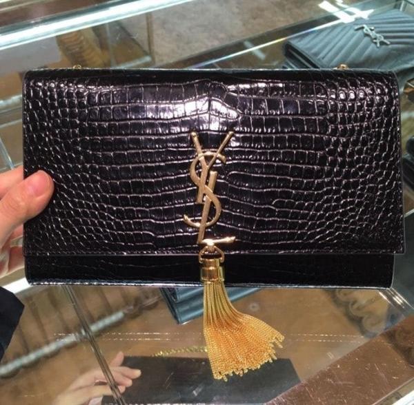 생** 크로코다일무늬 가죽백