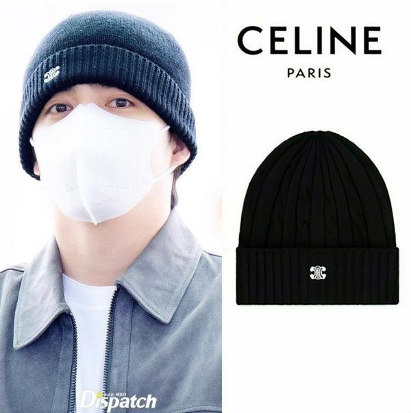 셀** 트리오페 자수 비니