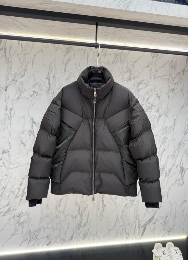 루* 88916 LV로고 구스 다운패딩