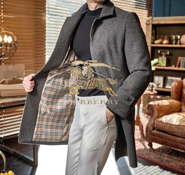 버** 캐시미어 런던 백코트