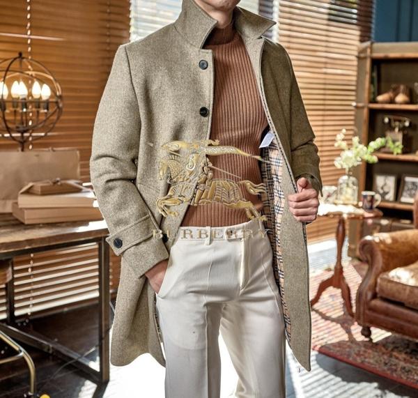 버** 캐시미어 런던 백코트