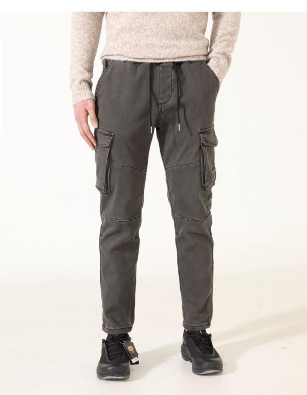 C* 컴퍼니 스트레치 샤틴 렌즈 카고팬츠