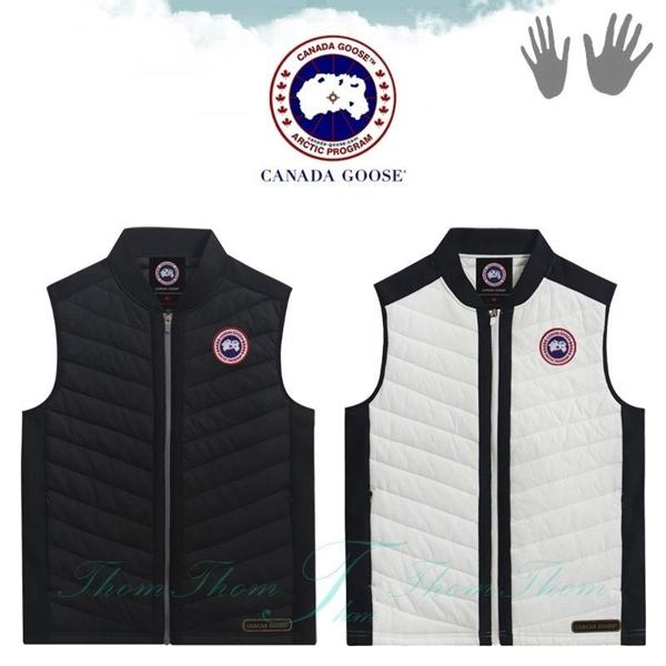 캐* 사선 배색 패딩 베스트