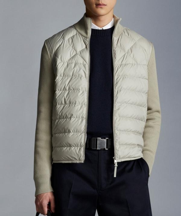 울니트 다운 자켓