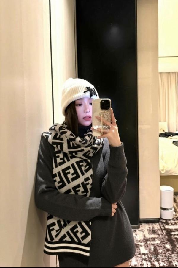 펜* FF 시그니처 울 비스코스 머플러수입최고급