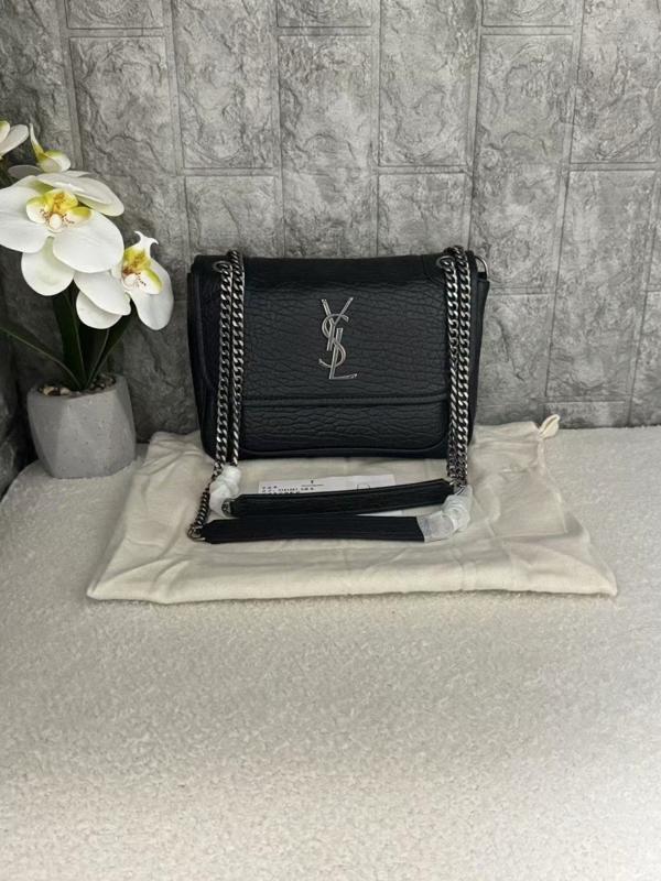 생** 니키 레더 숄더백