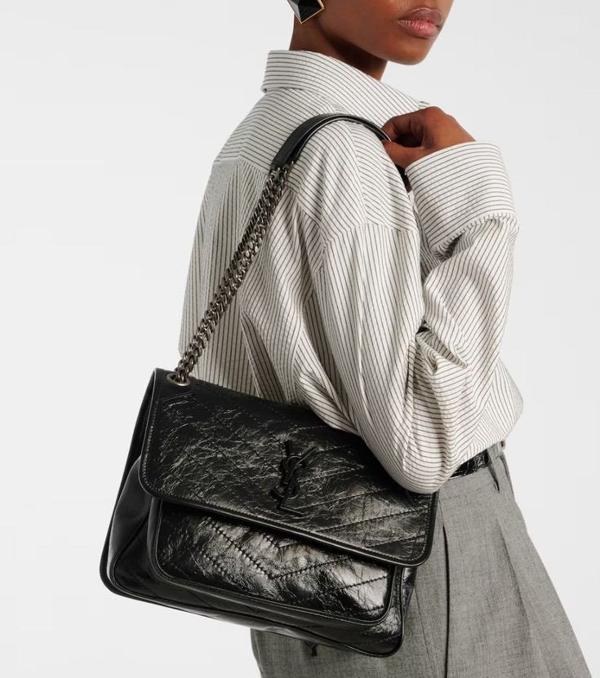 생** 흑장식 니키백 미디움