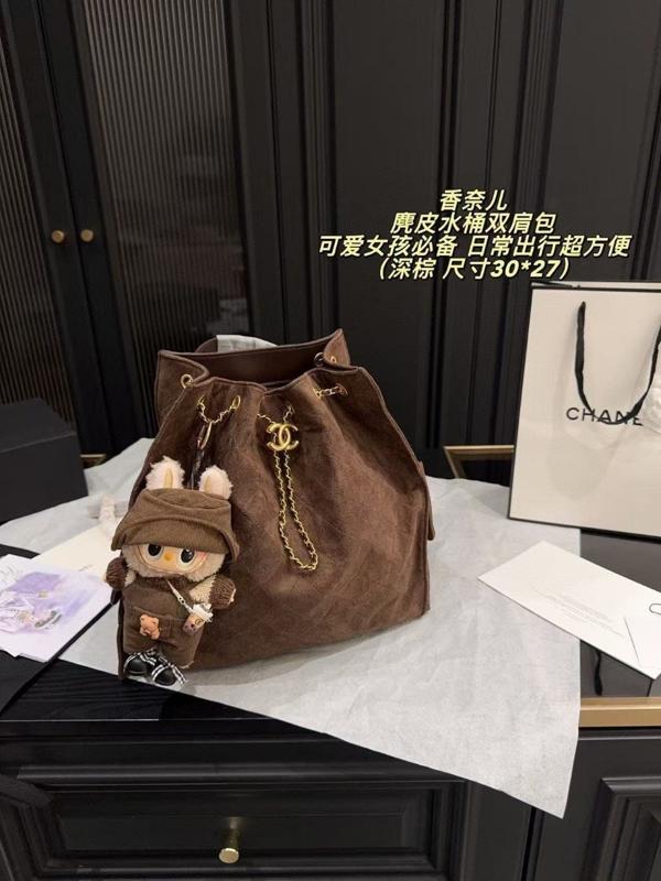 샤* 스웨이드 백팩