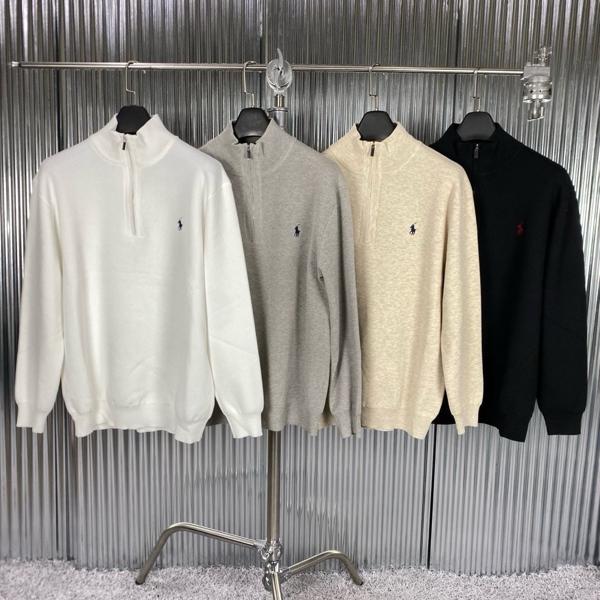 폴* 하프 니트집업