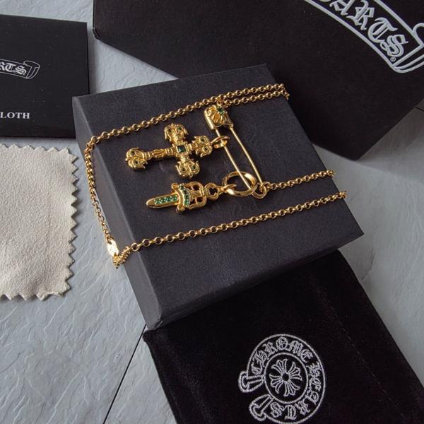 크* 클립 팬던트 목걸이