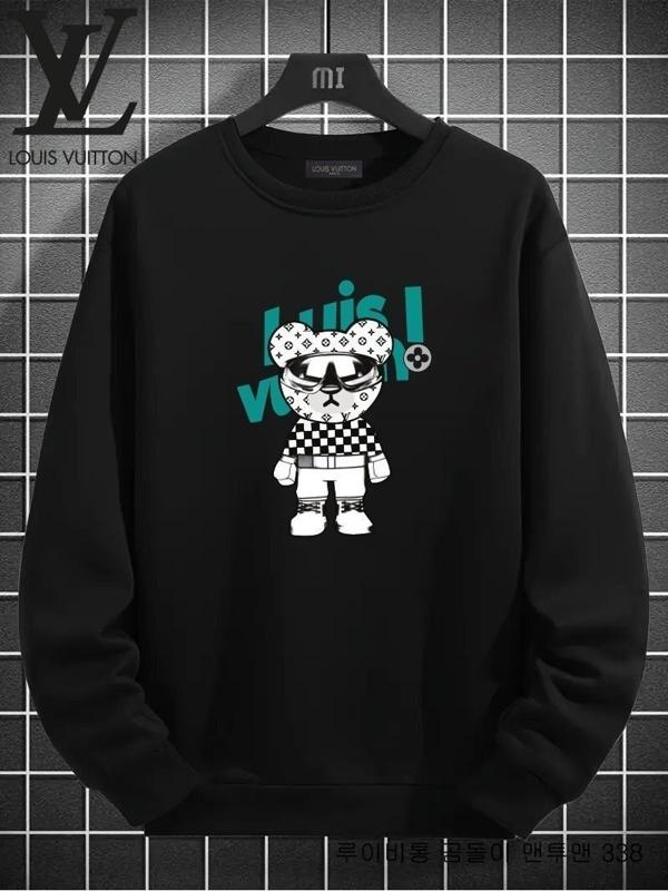 루* 곰돌이 기모 맨투맨 338