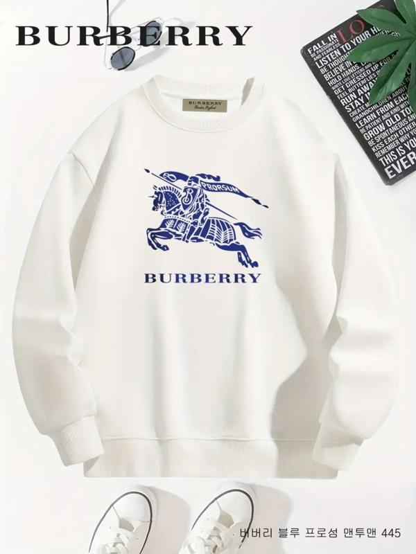 버** 블루 프로섬 기모맨투맨 445