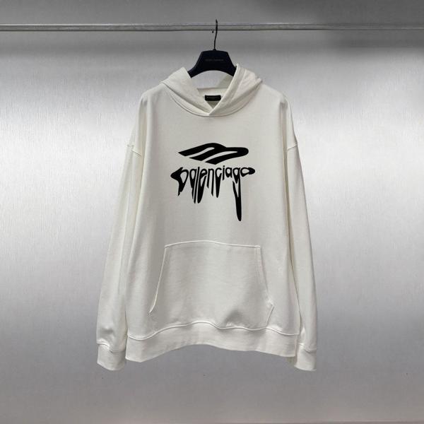 발**** 샌디드 로고 후드티