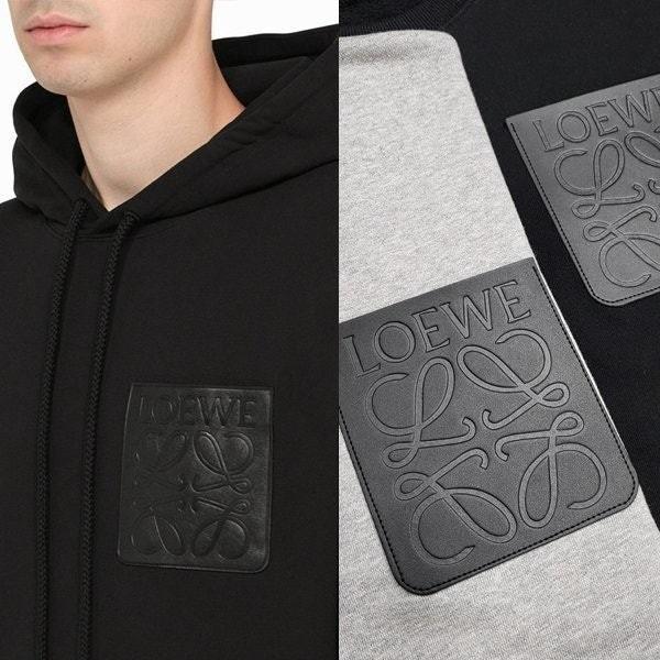 로** 레더포켓 후드