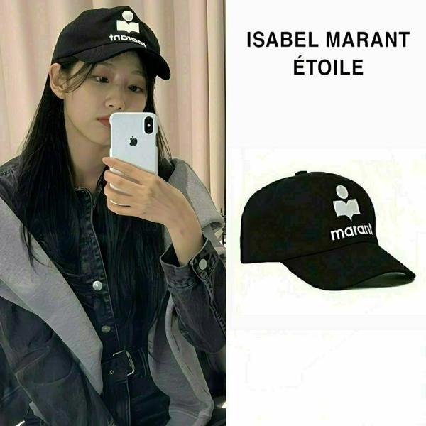 이** 마랑 수입 자수로고 볼캡