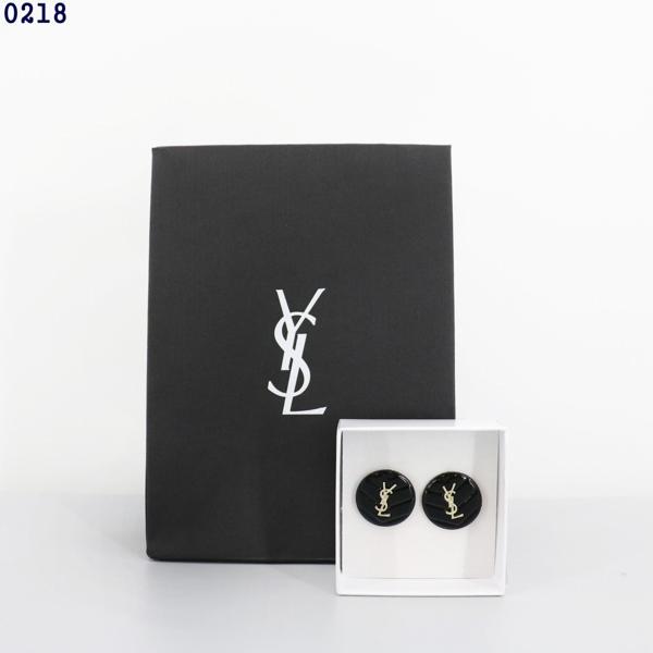 생** 클래식 메탈 로고 원형 귀걸이