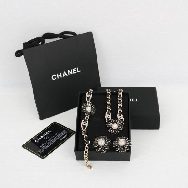 샤* 목걸이 팔찌 주얼리 3종 세트 C001