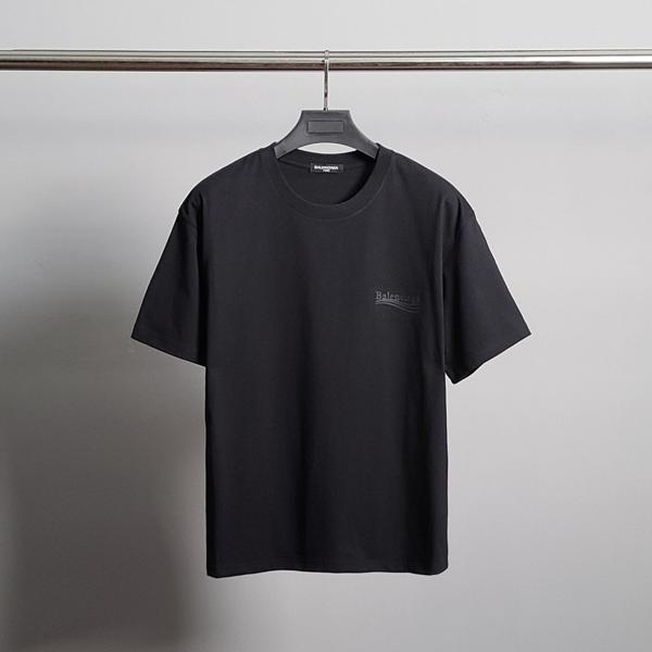 발**** 블랙에디션 코튼 반팔티