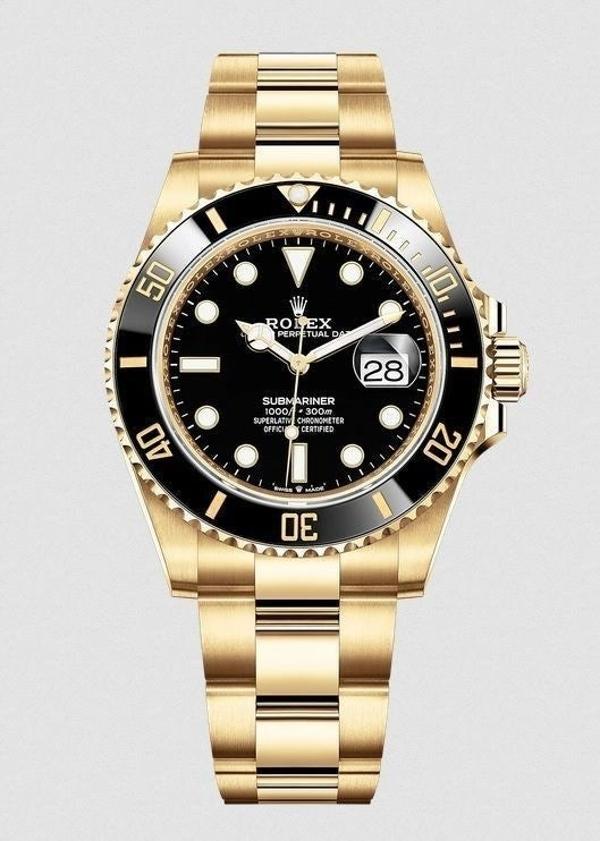 로** 서브마리너 블랙다이얼 41mm (금통)