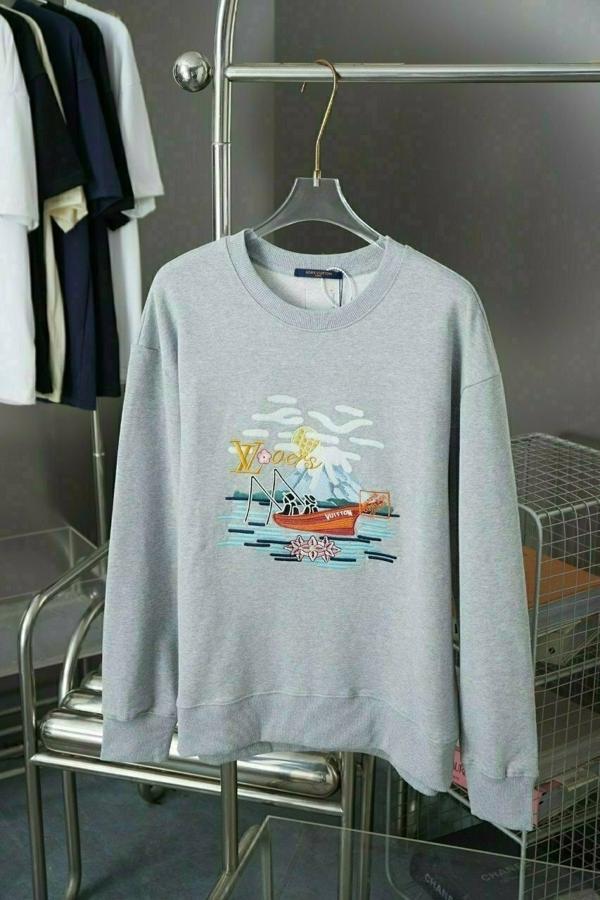 루* 피싱보트자수 맨투맨