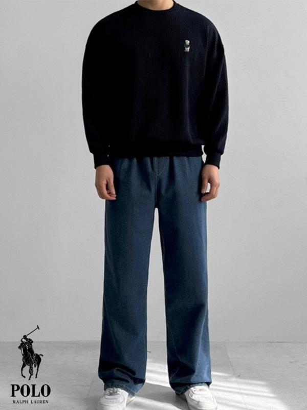 폴* 베어 골지 니트맨투맨