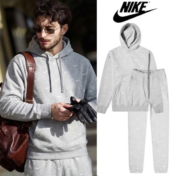 나** 멀티로고 커플 후드셋트