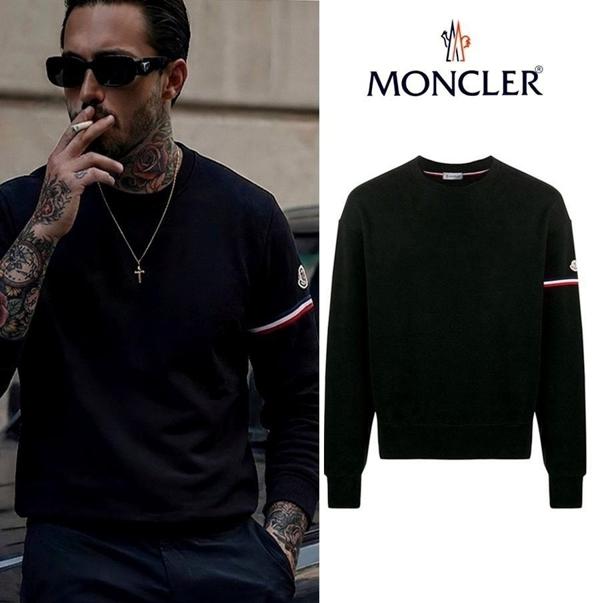 삼선 암밴딩 커플 맨투맨