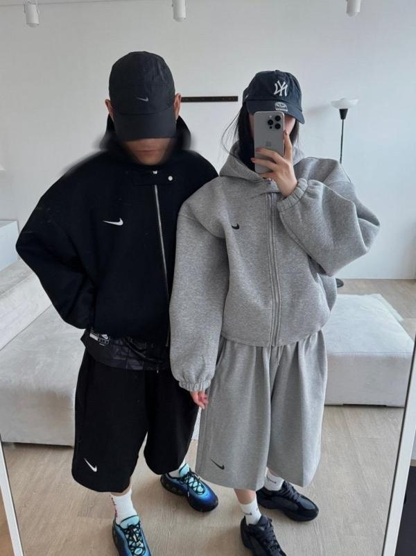 나** 네오프렌 후드집업