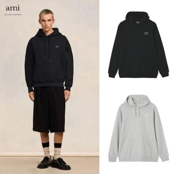 아* 베이직로고 후드티