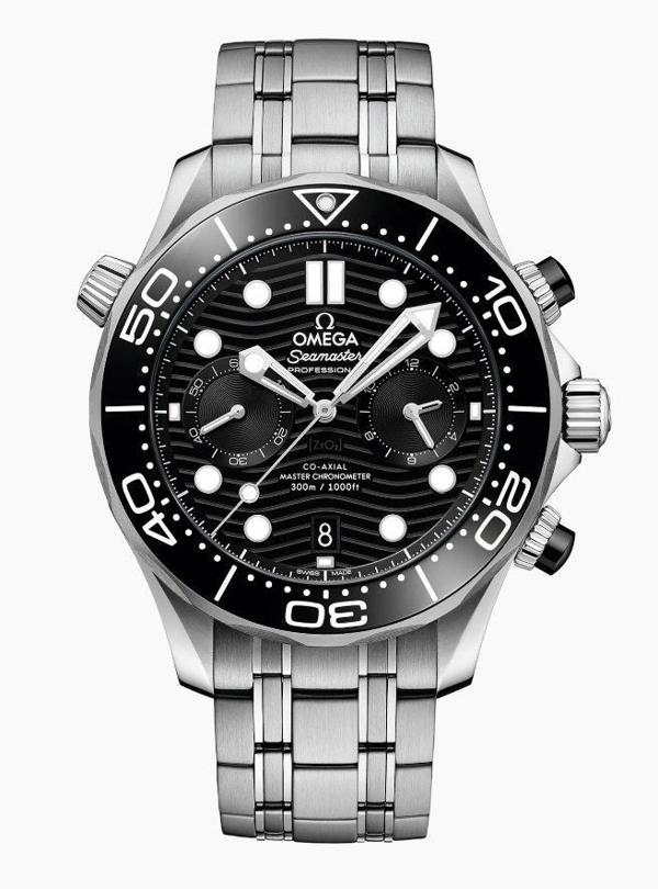 오** 코액시얼 씨마스터 다이버300M 블랙다이얼