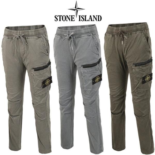 스* 슬림스판 면카고 팬츠