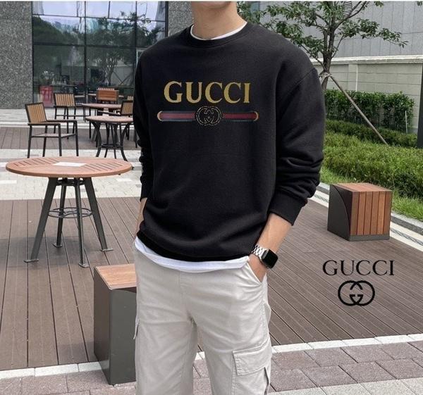 구* 메인로고 맨투맨 타셔츠