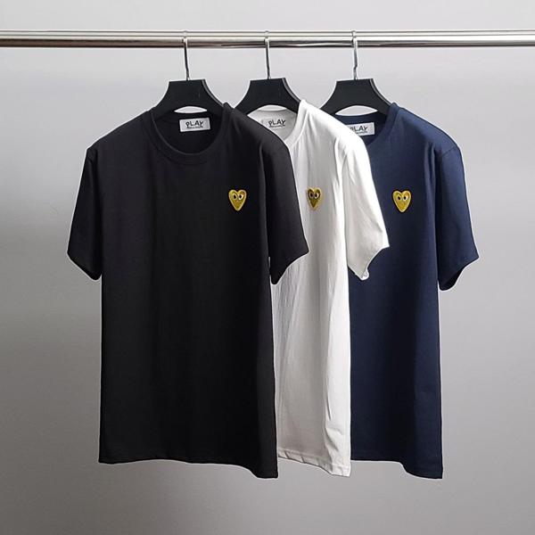 꼼* 골드와펜 라운드 반팔티