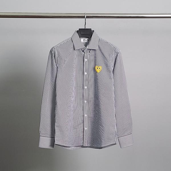 꼼* 골드와펜 스트라이프 셔츠