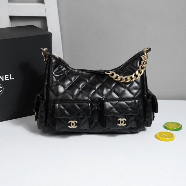 샤* 25c 크루즈 호보백 블랙