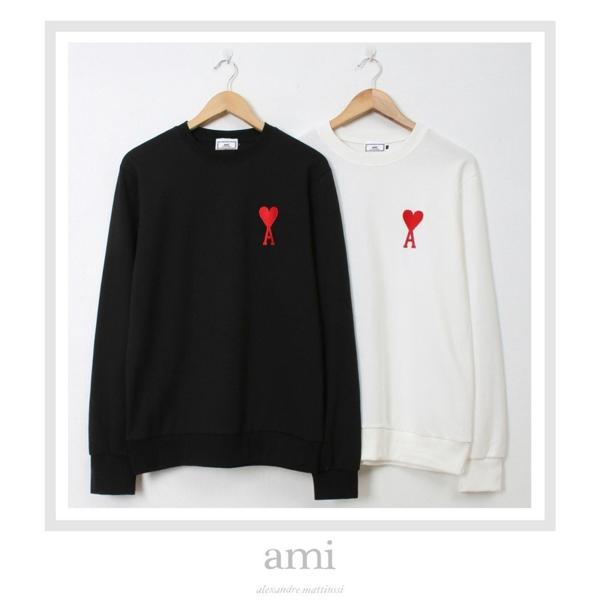 아* 자수로고 베이직 맨투맨