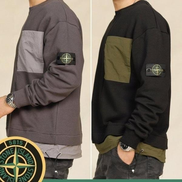 스* 프리미엄 스트링 포켓 맨투맨