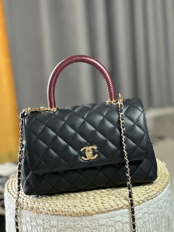 샤* 스몰 코코핸들 플랩백