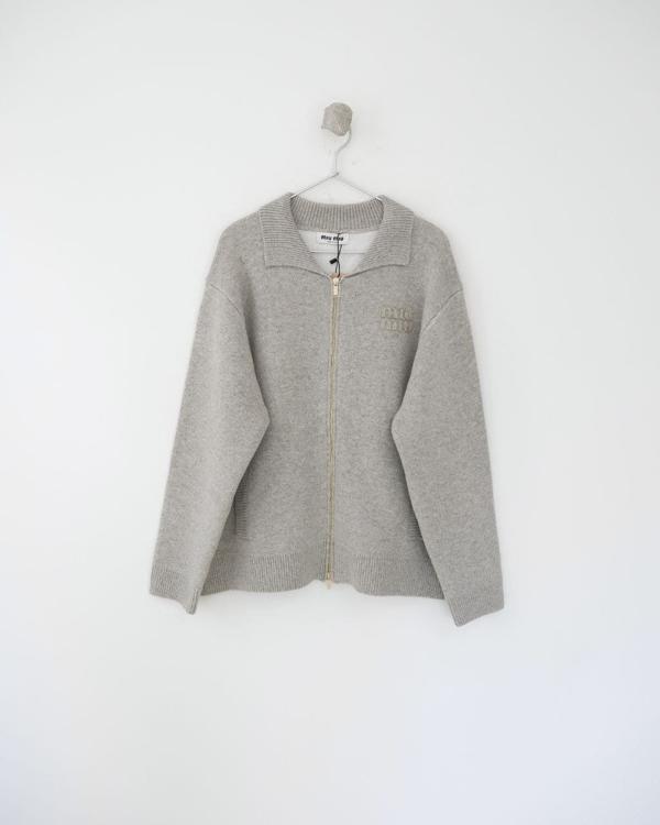 미*** 셰틀랜드 울 지퍼 가디건  수입