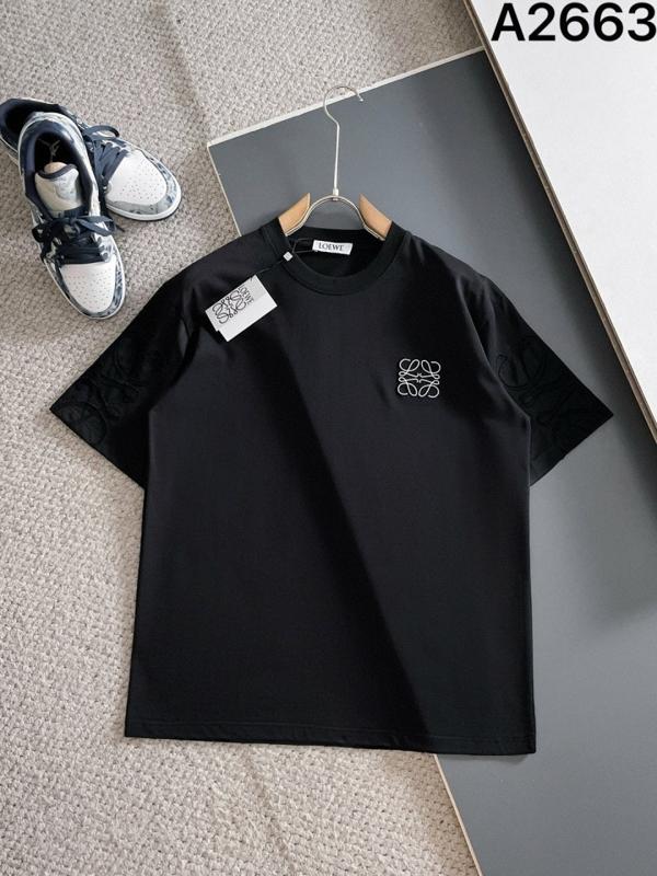 로** 팔애너그램 자수로고 티셔츠