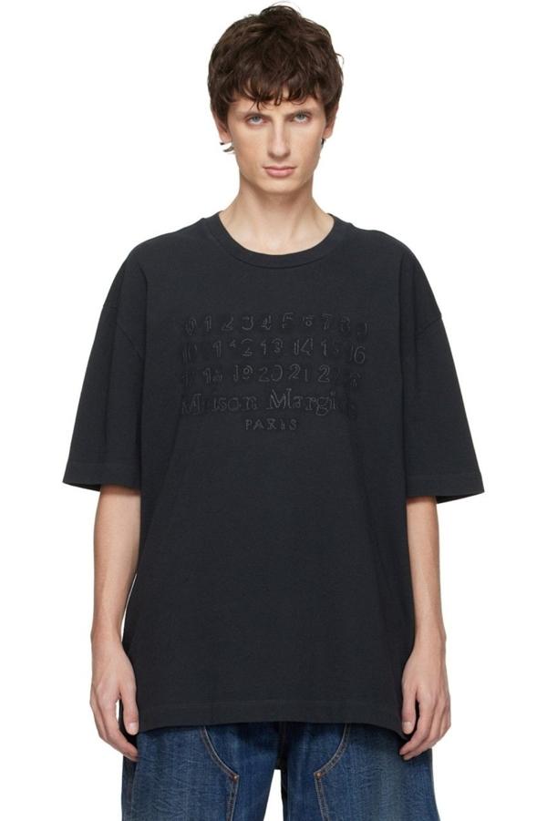 메* 마르지엘라 넘버 자수로고 티셔츠