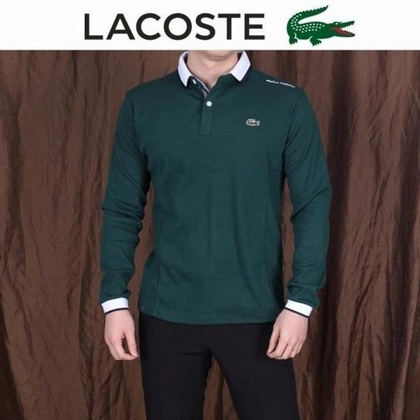 라*** 레터링 카라 긴팔티셔츠